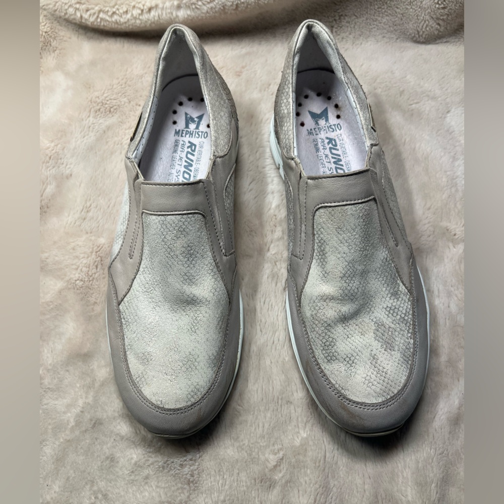 Mephisto Niro slip-on shoes leather 8.5 womens